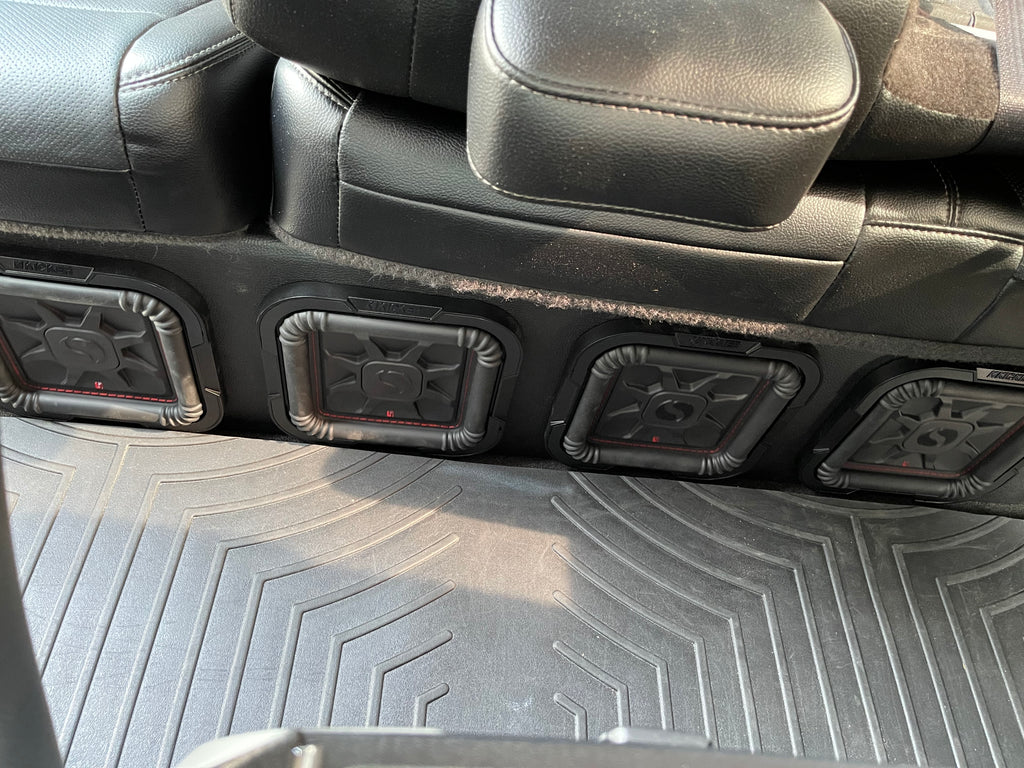 Ford Crew Cab Enclosure - 4 8” L7 Subs - Level 4