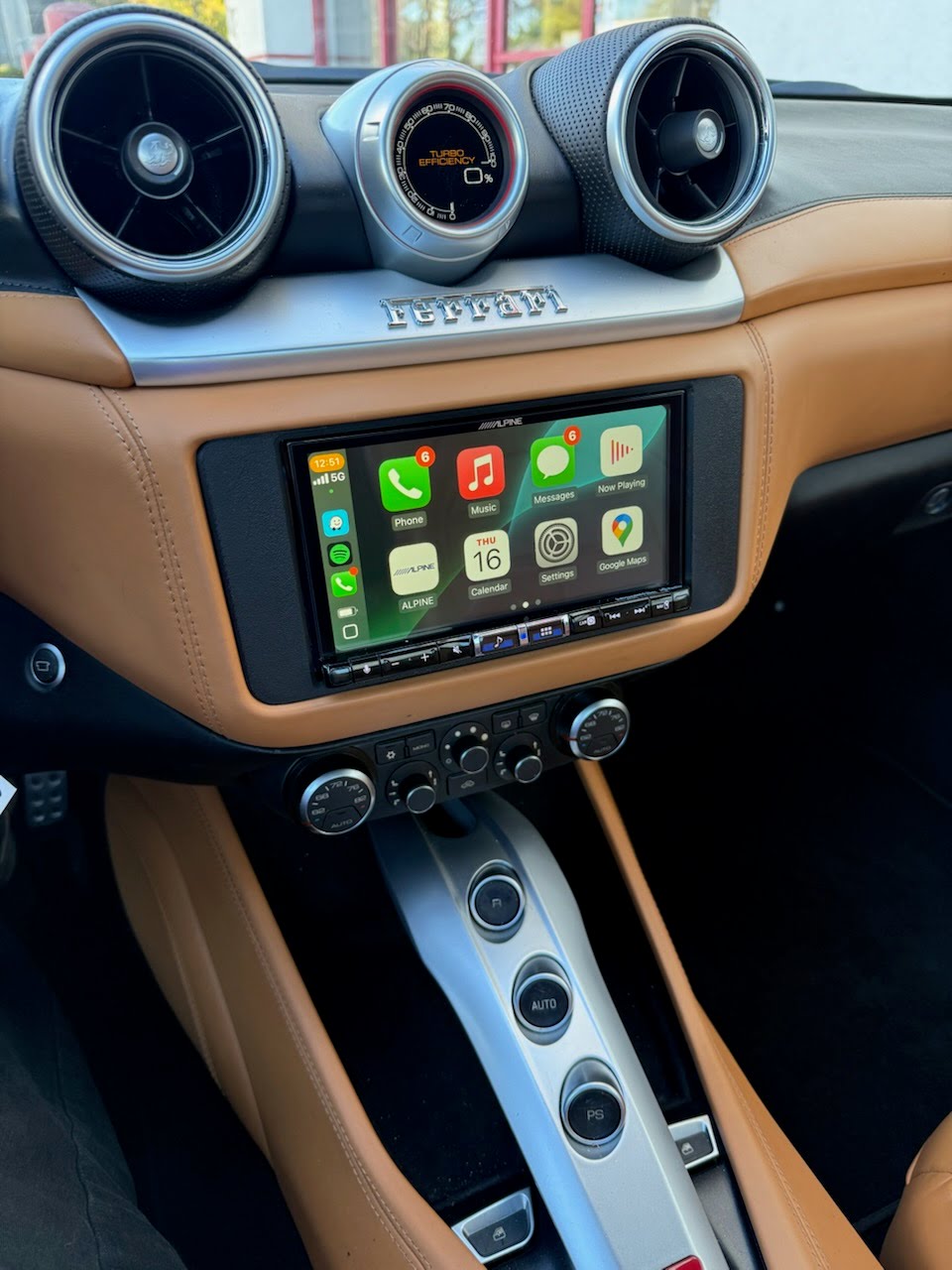 Ferrari California T Radio Mounting Kit