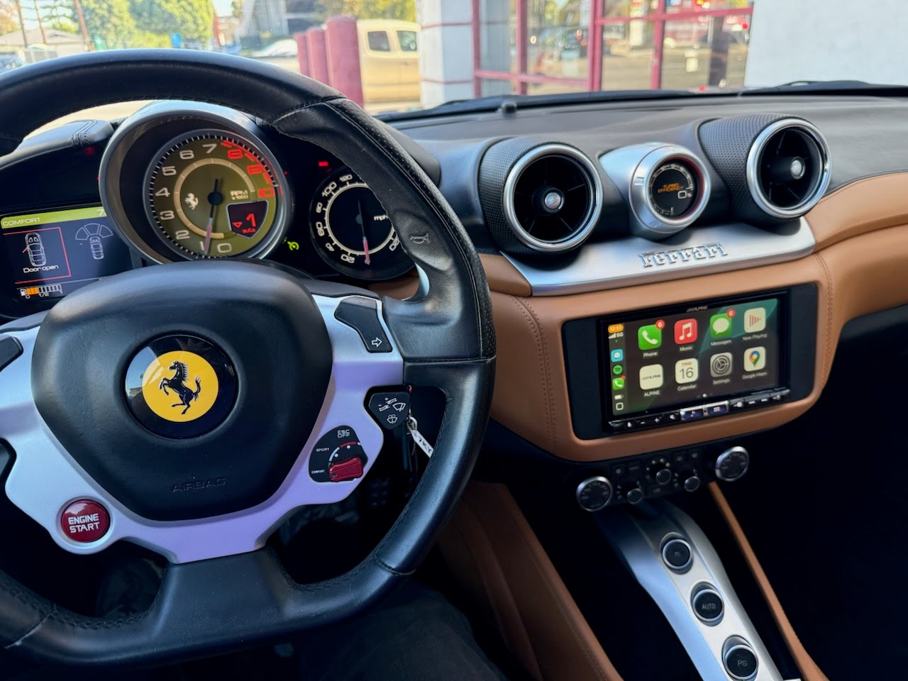 Ferrari California T Radio Mounting Kit