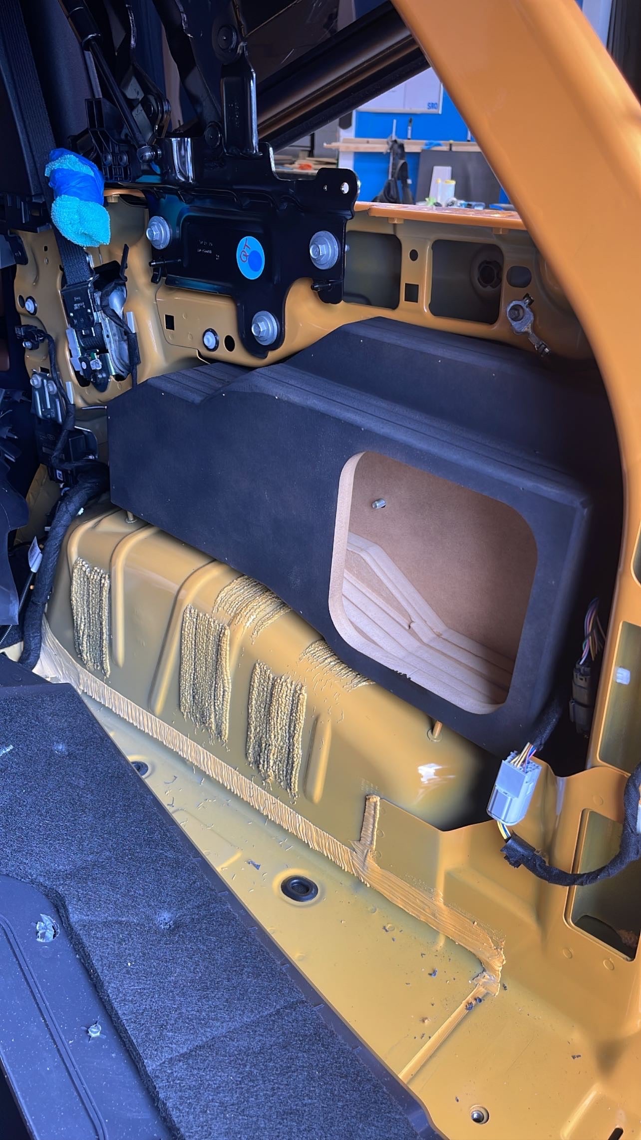 Ford Bronco Subwoofer Enclosure with Grille (Empty) image 5