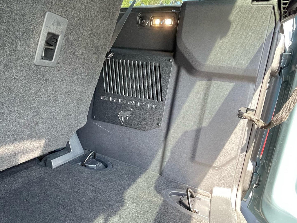 Ford Bronco Subwoofer Enclosure with Grille (Empty) image 2