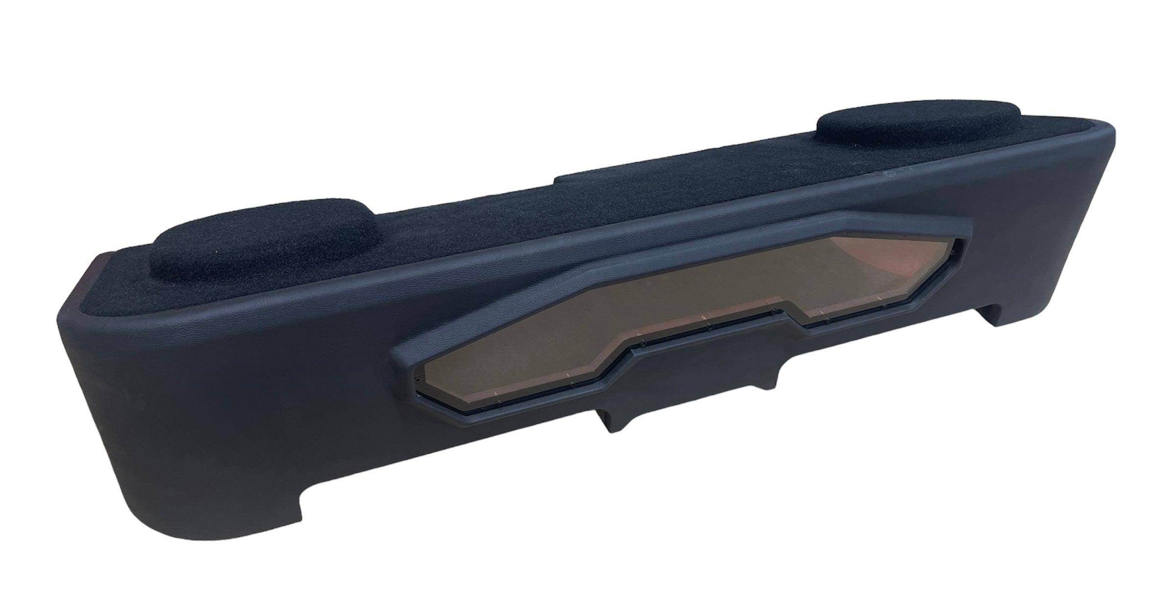 Chevy Silverado / GMC Sierra Subwoofer Enclosure - Level 3 - Black Vinyl / Black Carpet image